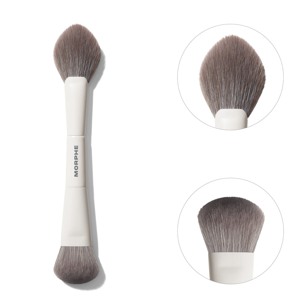M200 Dual-Ended Cream & Powder Blush Brush