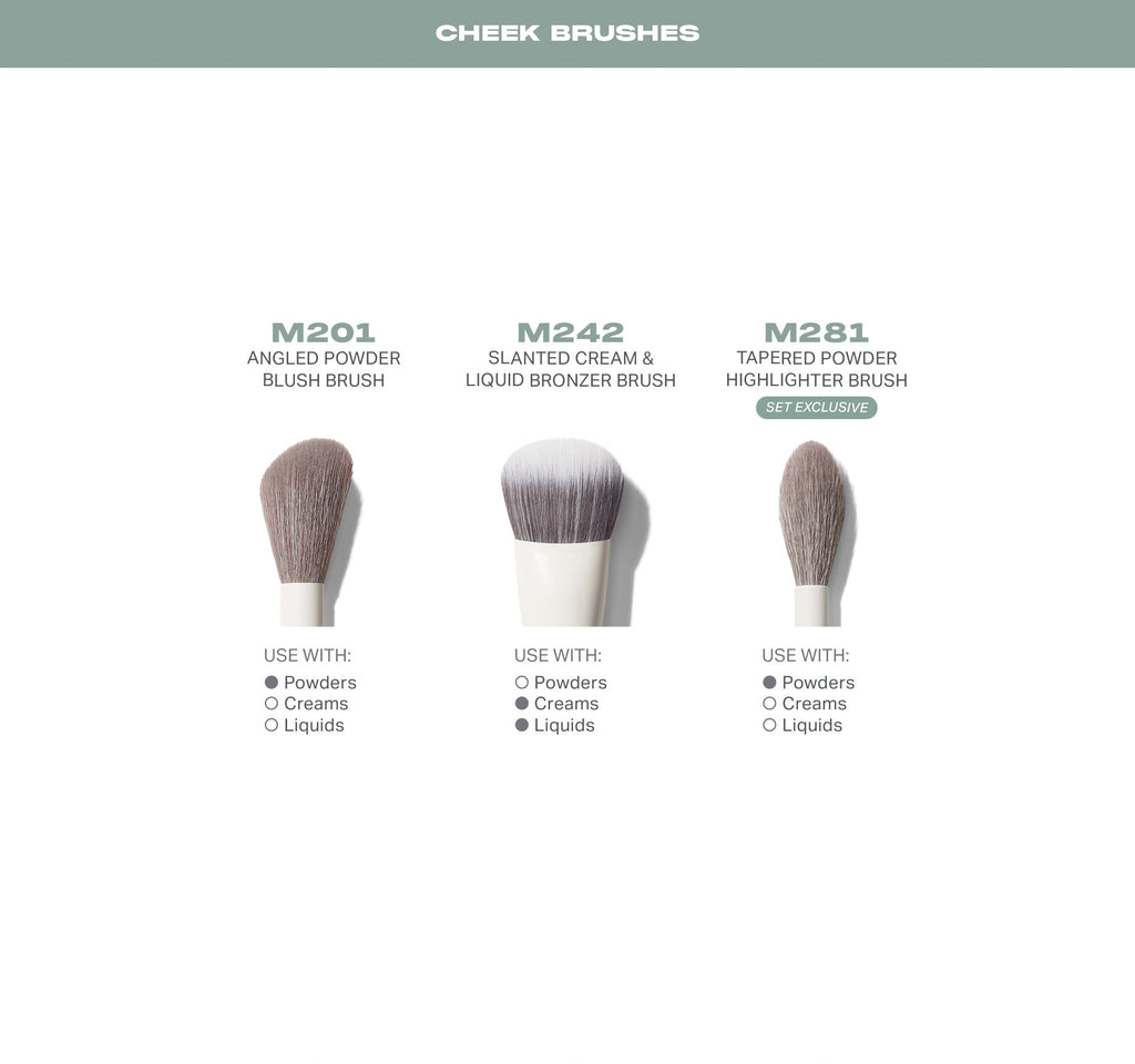 Ready. Set. Pro 16-Piece Face & Eye Brush Set