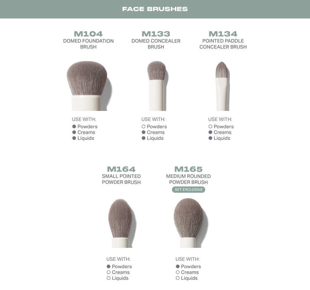 Ready. Set. Pro 16-Piece Face & Eye Brush Set