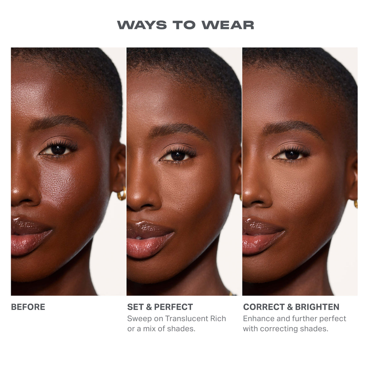Bake & Set Loose Powder Quad & Brush Duo